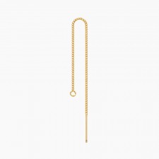 GF 박스체인침W/O 링귀걸이(Gold Filled)