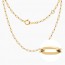 미니클립체인 목걸이