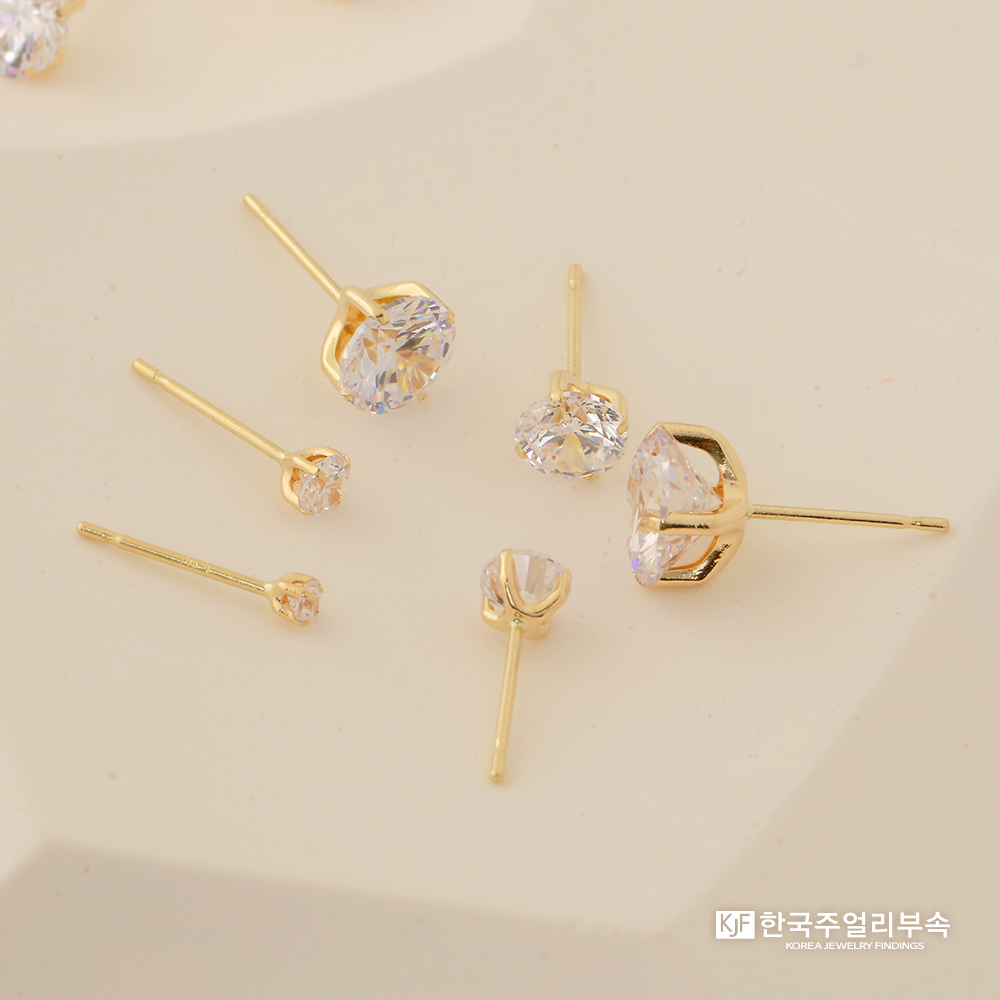 N프레스4발 침귀걸이