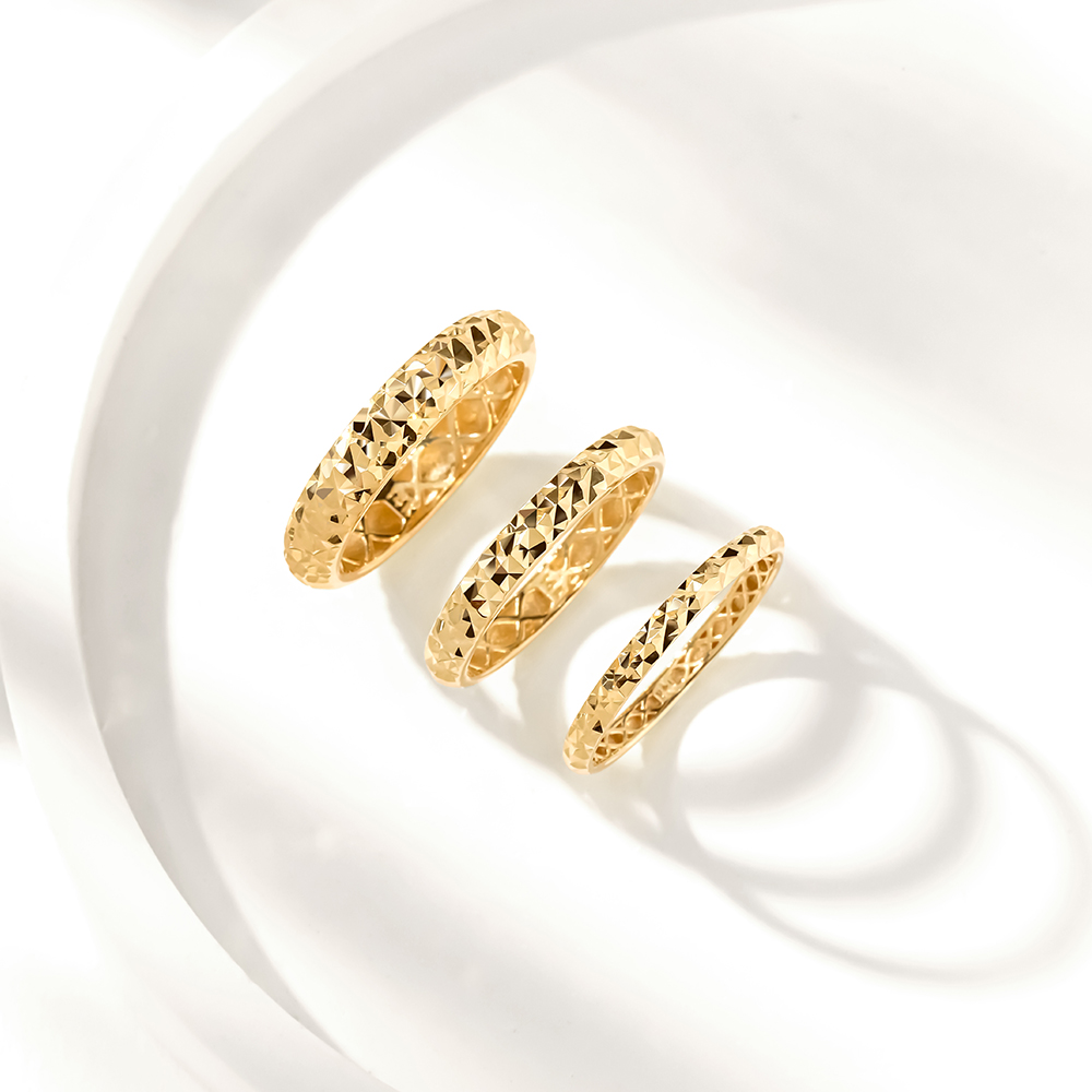 별컷 할로우 엥게이지 반지