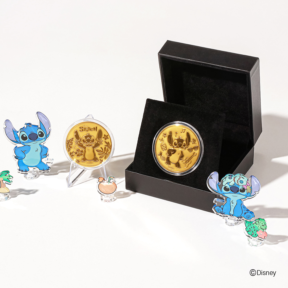 [디즈니] 24K 순금코인 - 스티치(댄싱)