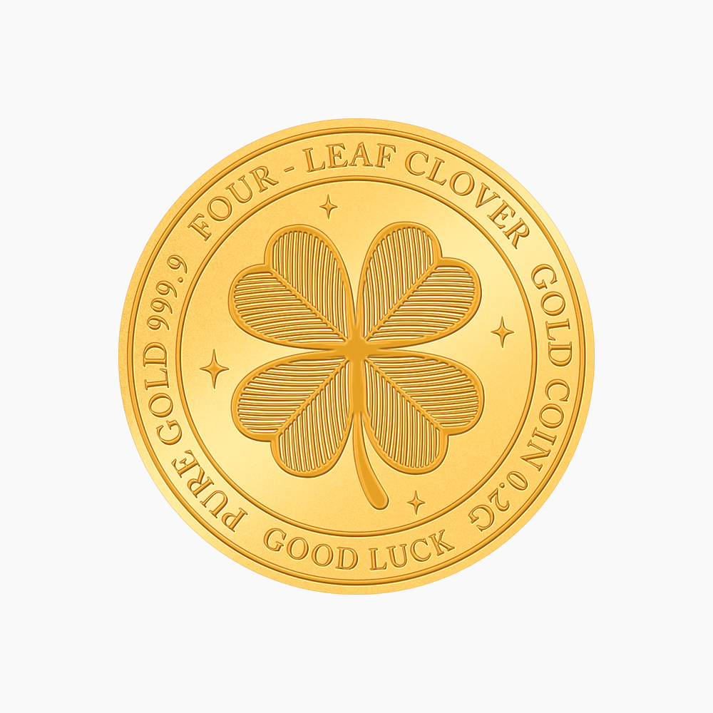 네잎클로버 순금코인