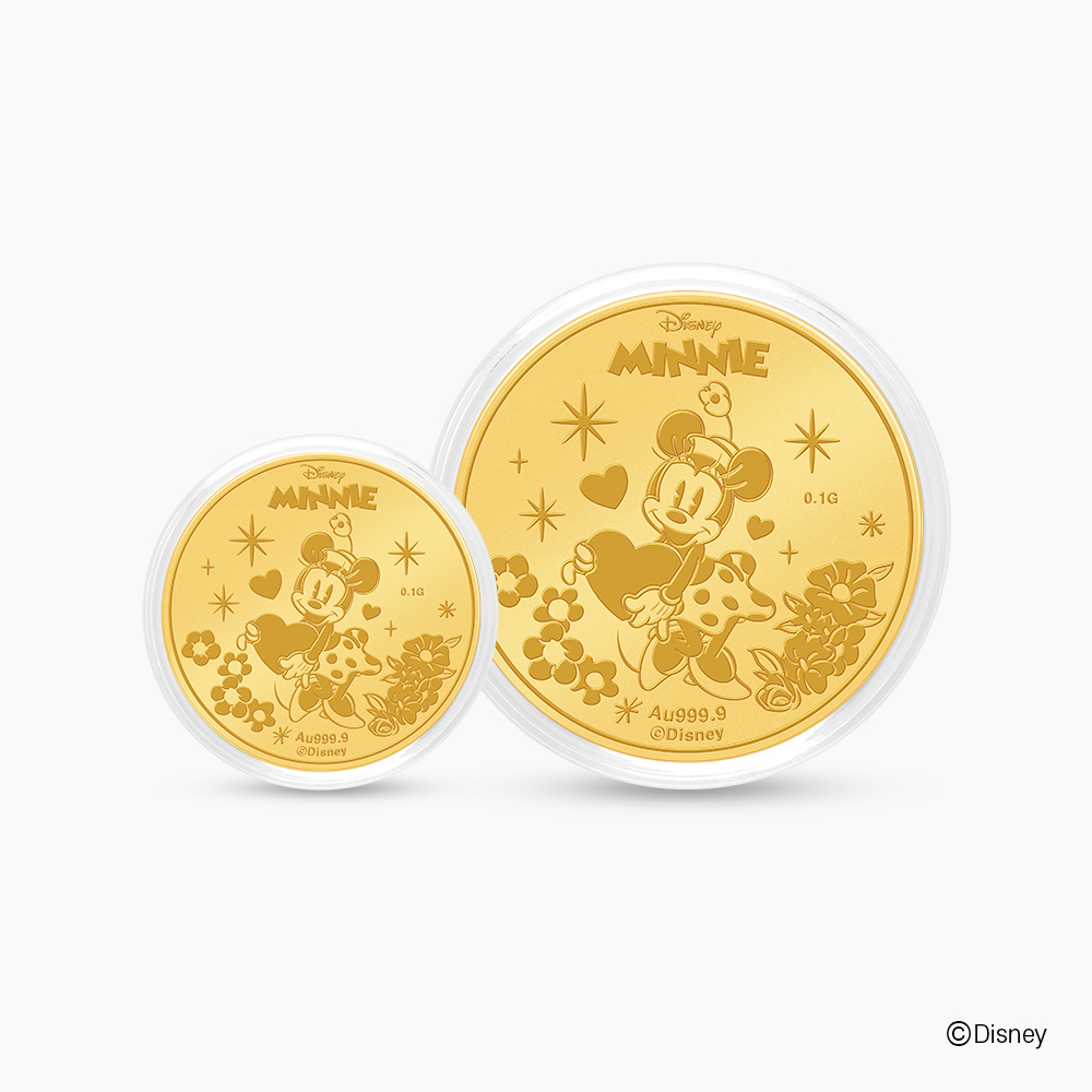 [디즈니] 24K 순금코인 - 미니