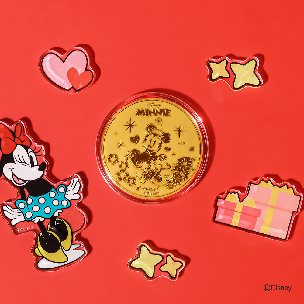 [디즈니] 24K 순금코인 - 미니