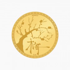 사군자 순금코인 - 매화