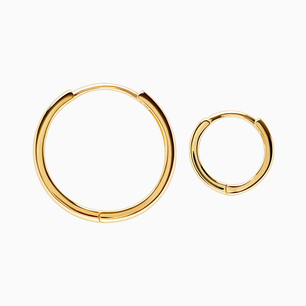 플레인 원터치 귀걸이