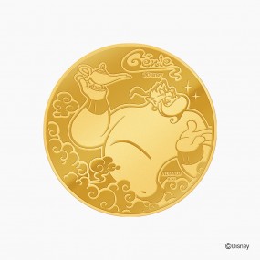 [디즈니] 24K 순금코인 - 알라딘 지니