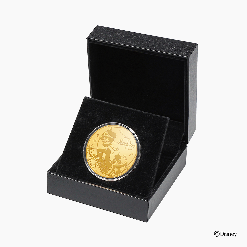 [디즈니] 24K 순금코인 - 알라딘 자스민 공주