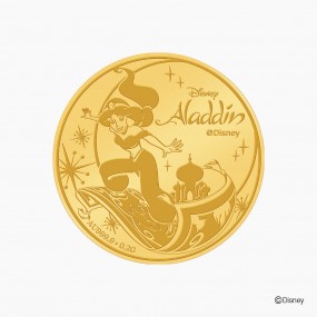 [디즈니] 24K 순금코인 - 알라딘 자스민 공주