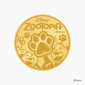 [디즈니] 24K 순금코인 - 주토피아 팝시클