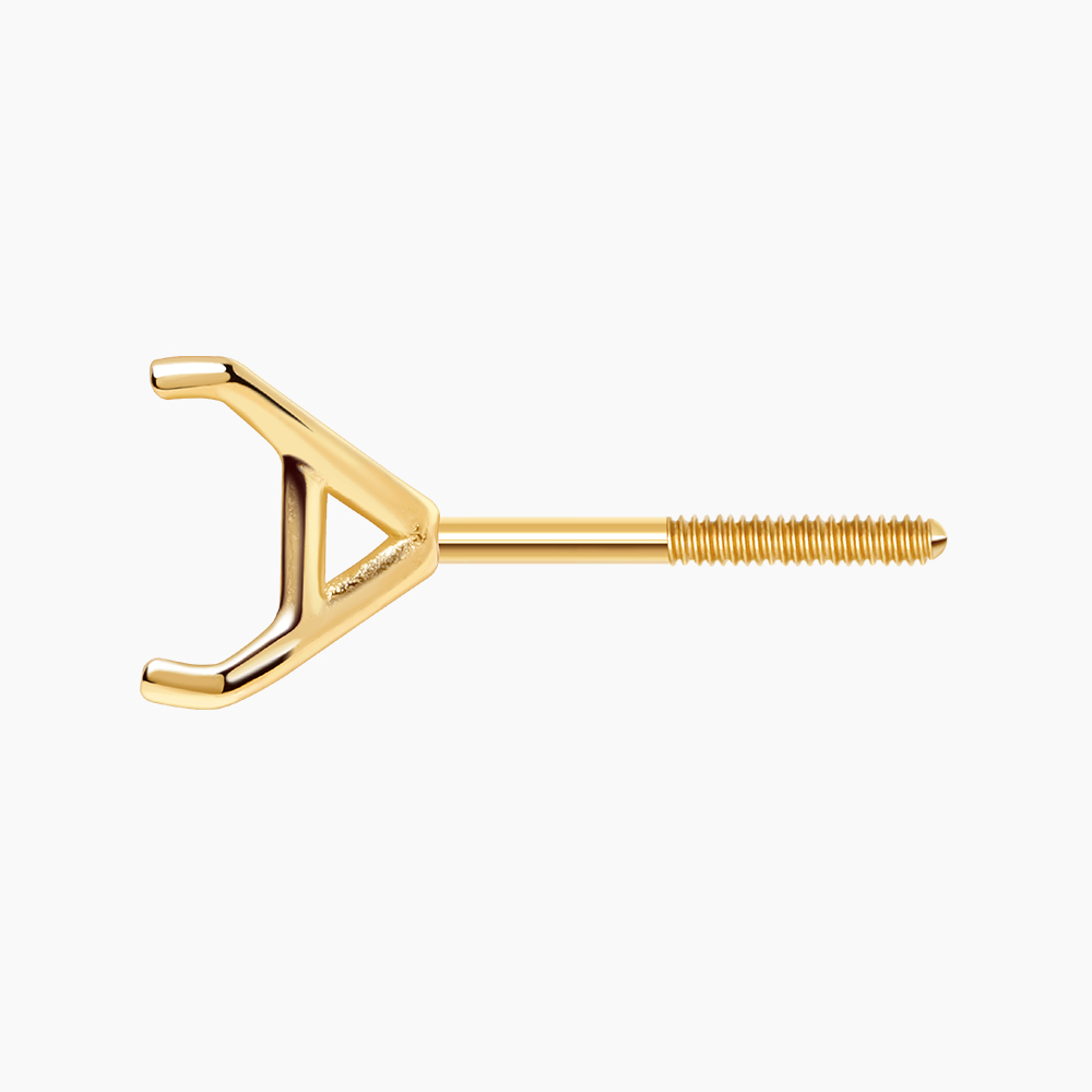 마티니 사각 4발 빈틀 탭침귀걸이