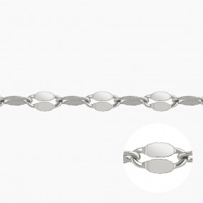 실버 잠자리체인