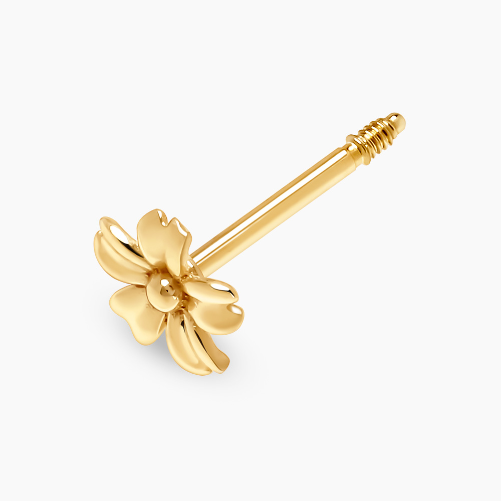 미니 꽃 피어싱